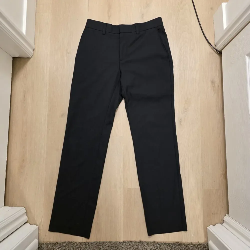 Banana Republic Dark Grey Tailored Slim‎ Business Dress Pants Size 30×32